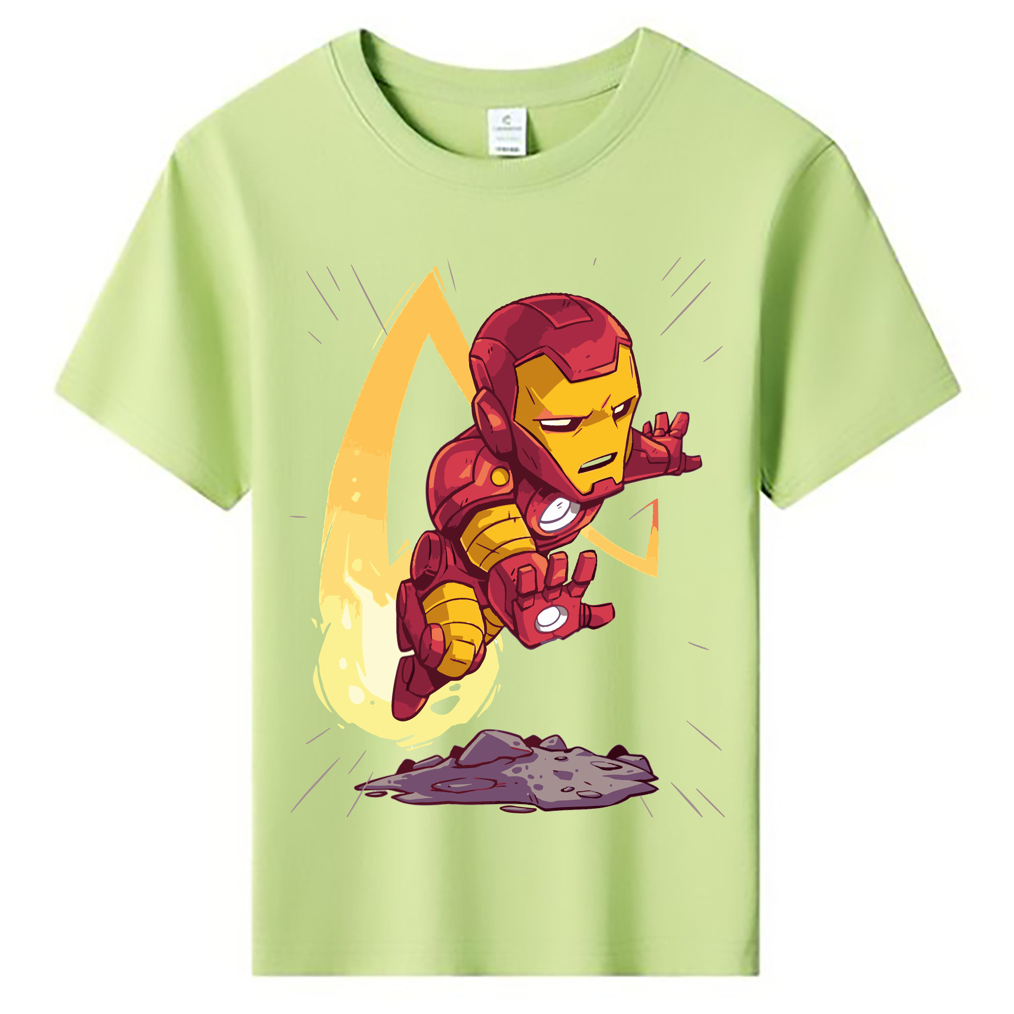 （画像用） アベンジャーズ The Avengers 綿100％キッズTシャツ（フロントプリント）